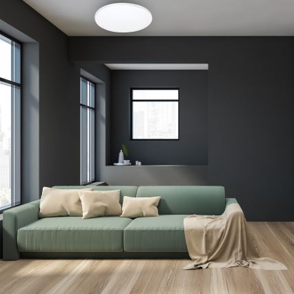 LED Stmívatelné stropní svítidlo SIENA LED/68W/230V + dálkové ovládání