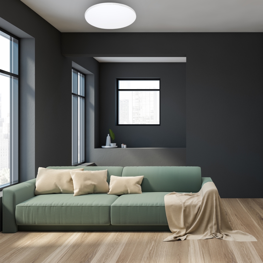 LED Stmívatelné stropní svítidlo SIENA LED/68W/230V + dálkové ovládání