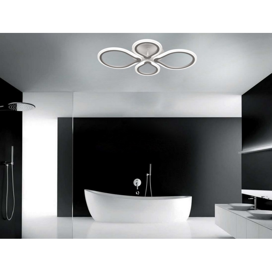 LED Stmívatelné stropní svítidlo TRIESTE 1xLED/52W/230V + dálkové ovládání