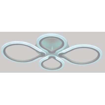 LED Stmívatelné stropní svítidlo TRIESTE LED/52W/230V + dálkové ovládání