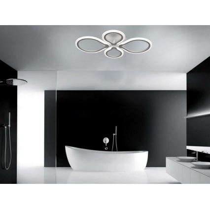 LED Stmívatelné stropní svítidlo TRIESTE LED/52W/230V + dálkové ovládání