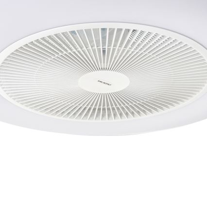 LED Stmívatelné stropní svítidlo s ventilátorem ARIA LED/38W/230V 3000-6000K bílá + dálkové ovládání