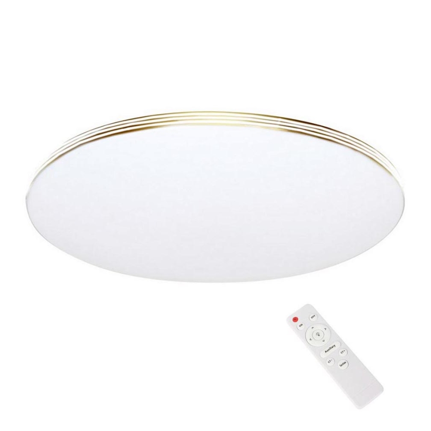 LED Stmívatelné stropní svítidlo SIENA GOLD LED/30W/230V + dálkové ovládání