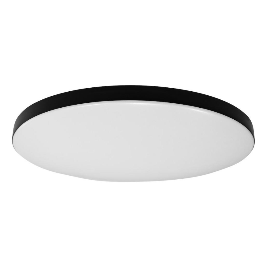 LED Stmívatelné stropní svítidlo SIENA LED/80W/230V 3000-6000K pr. 75 cm černá + dálkové ovládání