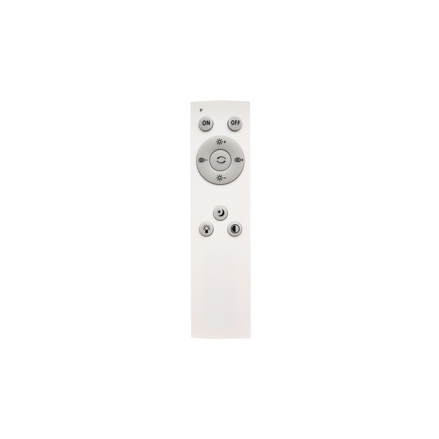 LED Stmívatelné stropní svítidlo SMART CORAL LED/24W/230V bílá/stříbrná + dálkové ovládání