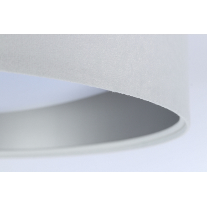 LED Stmívatelné stropní svítidlo SMART GALAXY LED/24W/230V pr. 44 cm bílá/stříbrná 3000-6500K + dálkové ovládání
