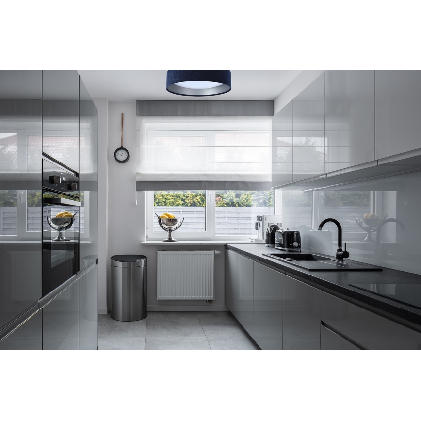 LED Stmívatelné stropní svítidlo SMART GALAXY LED/24W/230V pr. 44 cm modrá/stříbrná 3000-6500K + dálkové ovládání