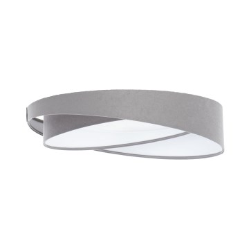 LED Stmívatelné stropní svítidlo SMART GALAXY MODERN LED/24W/230V 3000-6500K pr. 55 cm šedá/bílá + dálkové ovládání