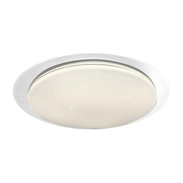 LED Stmívatelné stropní svítidlo SONIC LED/24W/230V 3000-6000K pr. 40 cm bílá + dálkové ovládání