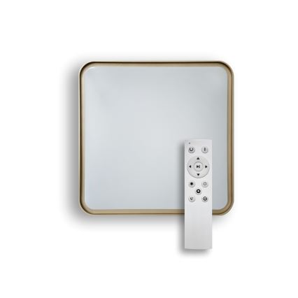 LED Stmívatelné stropní svítidlo UNA LED/60W/230V 2700-6500K 50x50 cm + dálkové ovládání