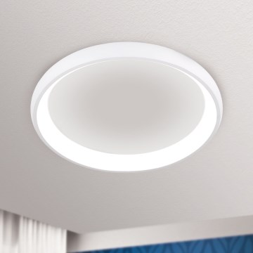 LED Stmívatelné stropní svítidlo VENUS LED/50W/230V pr. 61 cm bílá