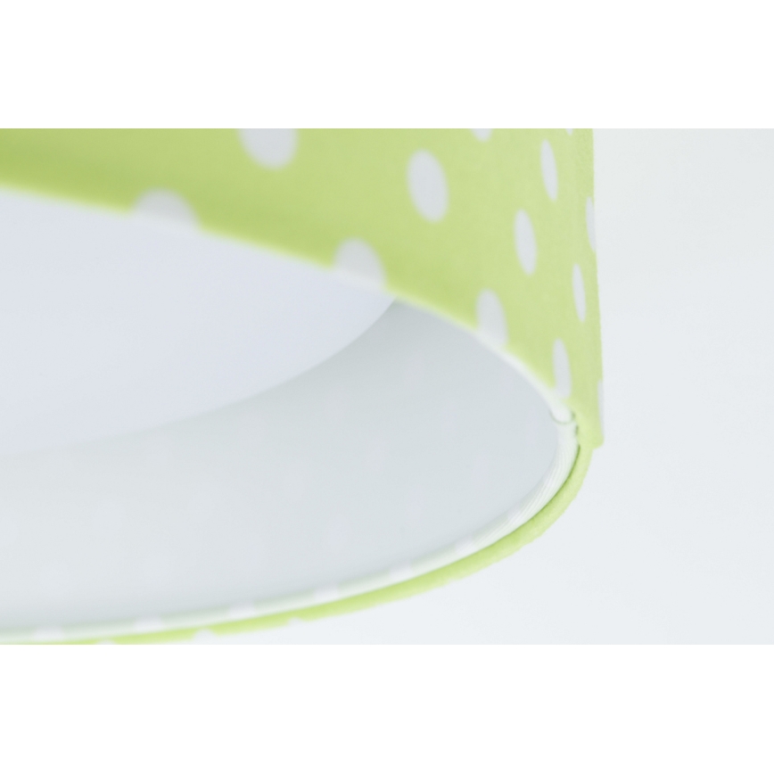 LED Stmívatelné dětské stropní svítidlo SMART GALAXY KIDS LED/24W/230V 3000-6500K puntíky zelená/bílá + dálkové ovládání