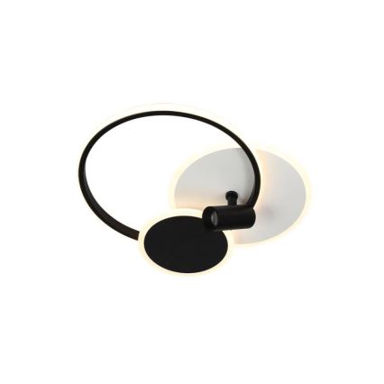 LED Stmívatelné stropní svítidlo LED/65W/230V 3000-6500K bílá/černá + dálkové ovládání