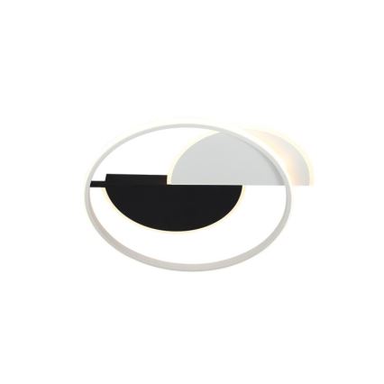 LED Stmívatelné stropní svítidlo LED/70W/230V 3000-6500K bílá/černá + dálkové ovládání