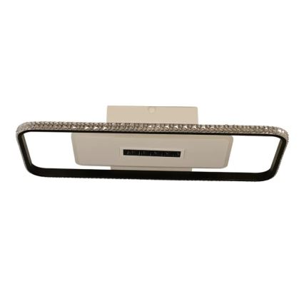 LED Stmívatelné stropní svítidlo LED/75W/230V 3000-6500K bílá/černá + dálkové ovládání