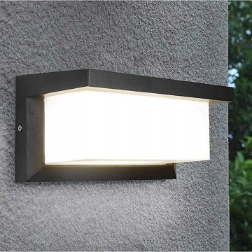 LED Stmívatelné venkovní nástěnné svítidlo NEELY 1xE27/6W/230V 2700-6500K IP54 antracit