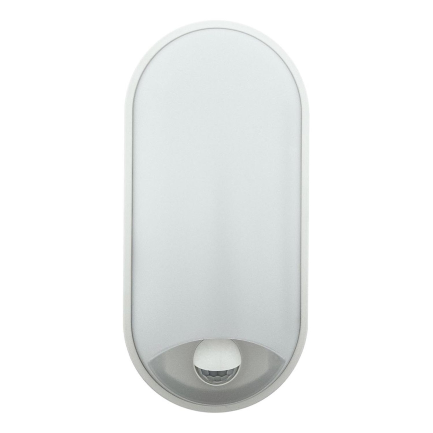 LED Stmívatelné venkovní nástěnné svítidlo se senzorem pohybu LED/12/15/18W/230V 3000K/4000K/6500K IP65 černá/bílá