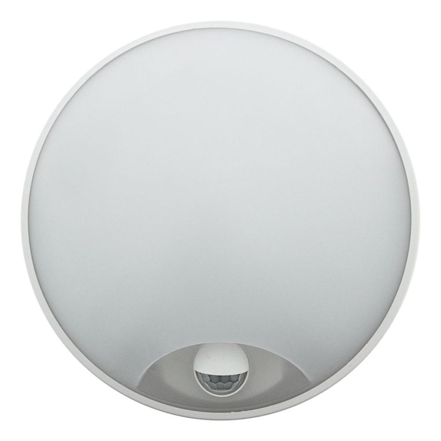 LED Stmívatelné venkovní nástěnné svítidlo se senzorem pohybu LED/15/18/20W/230V 3000K/4000K/6500K IP65 černá/bílá