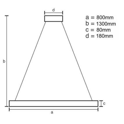 LED Stmívatelný křišťálový lustr na lanku LED/50W/230V 3000-6500K + dálkové ovládání