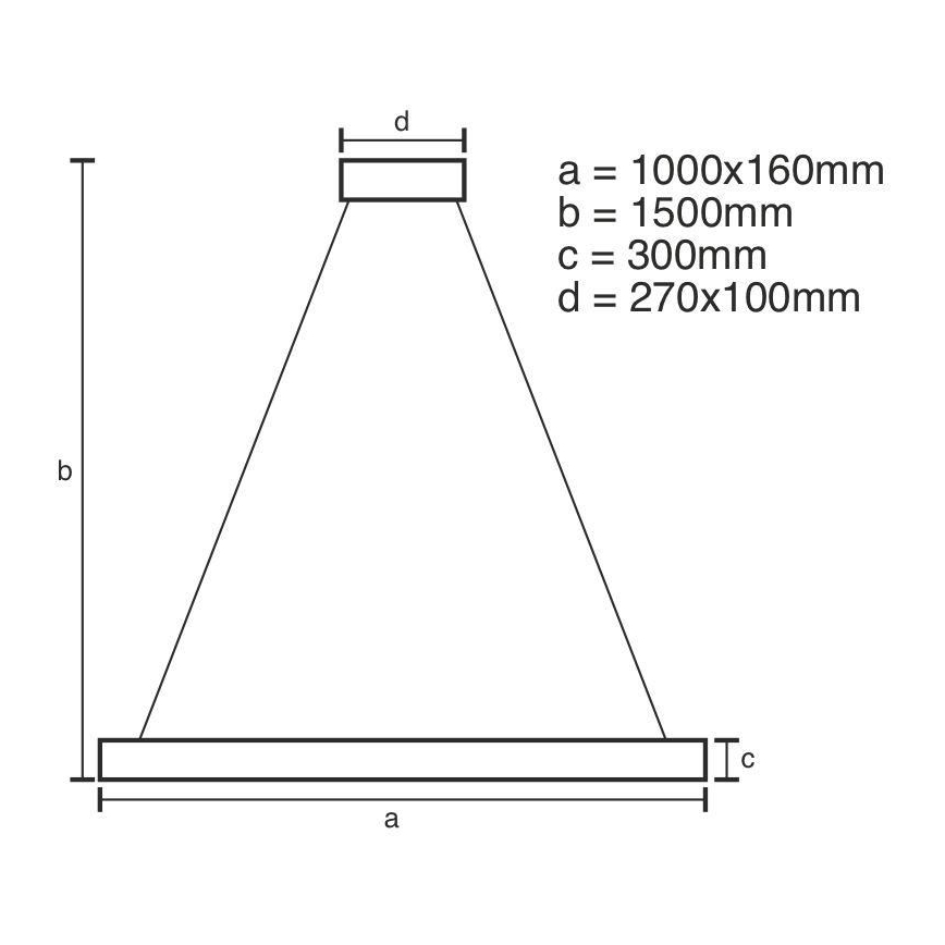 LED Stmívatelný křišťálový lustr na lanku LED/95W/230V 3000-6500K + dálkové ovládání