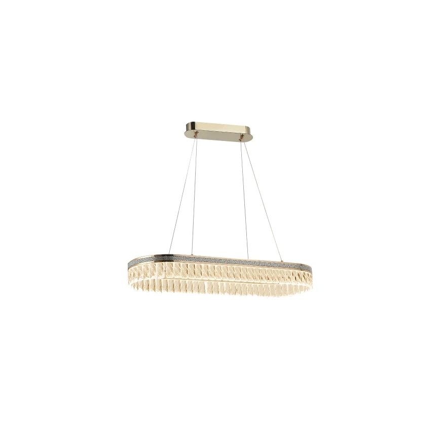 LED Stmívatelný křišťálový lustr na lanku THALIA LED/50W/230V 3000-6000K + dálkové ovládání