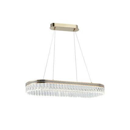 LED Stmívatelný křišťálový lustr na lanku THALIA LED/50W/230V 3000-6000K + dálkové ovládání