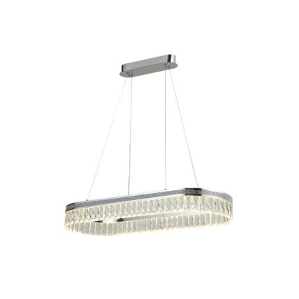LED Stmívatelný křišťálový lustr na lanku THALIA LED/50W/230V 3000-6000K + dálkové ovládání