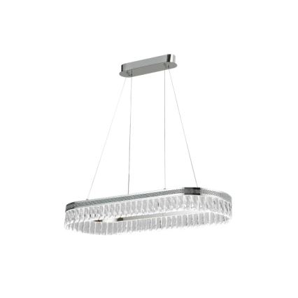 LED Stmívatelný křišťálový lustr na lanku THALIA LED/50W/230V 3000-6000K + dálkové ovládání