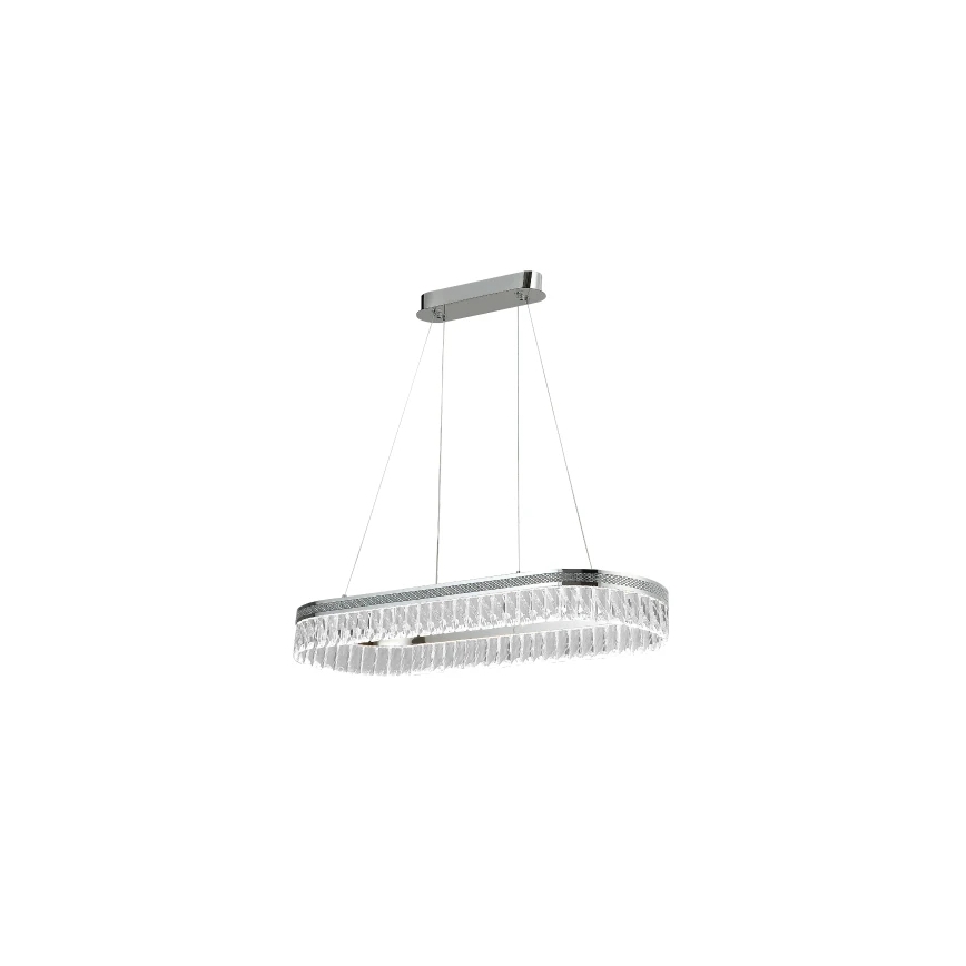 LED Stmívatelný křišťálový lustr na lanku THALIA LED/50W/230V 3000-6000K + dálkové ovládání