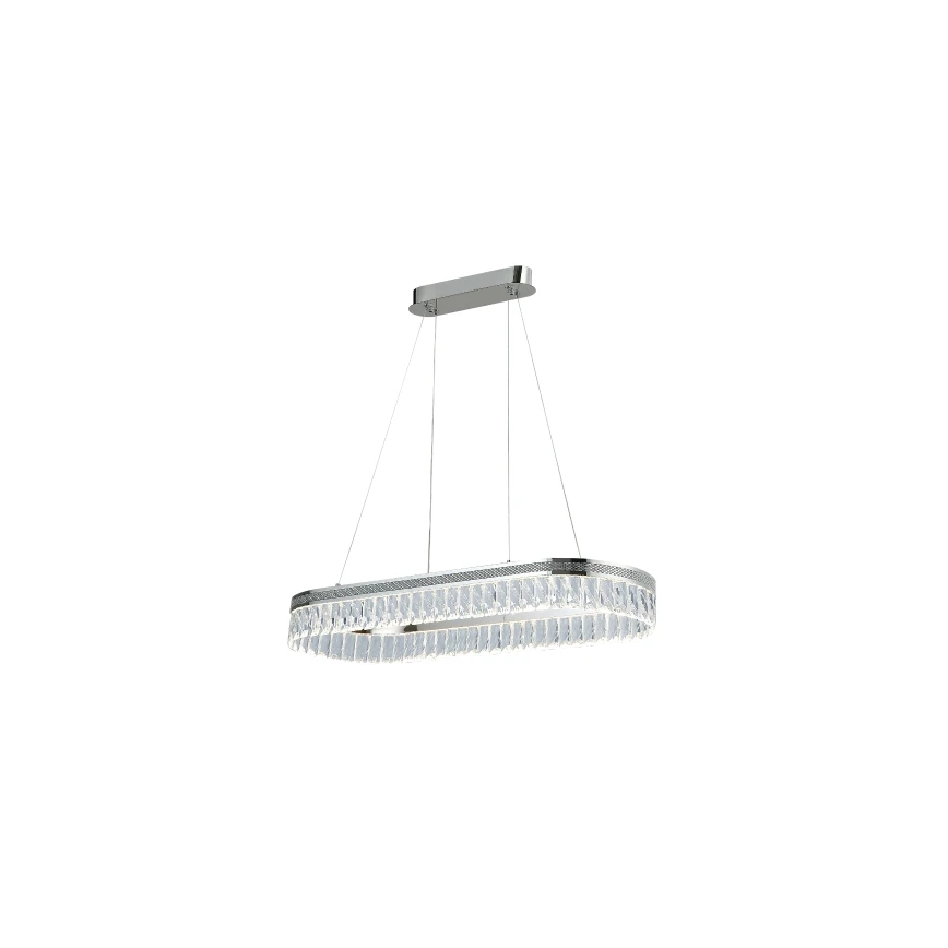 LED Stmívatelný křišťálový lustr na lanku THALIA LED/50W/230V 3000-6000K + dálkové ovládání