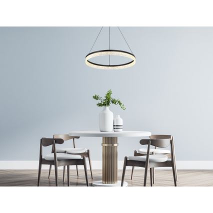LED Stmívatelný lustr na lanku ALIANZ LED/45W/230V 3000-6000K pr. 60 cm + dálkové ovládání