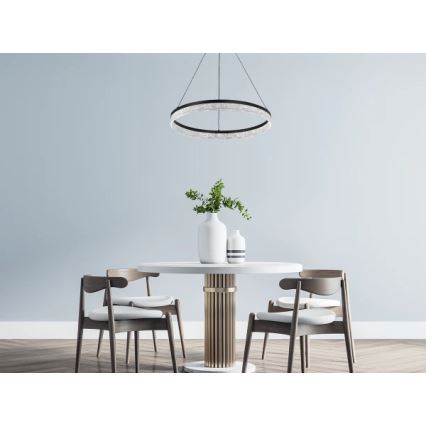 LED Stmívatelný lustr na lanku ALIANZ LED/45W/230V 3000-6000K pr. 60 cm + dálkové ovládání