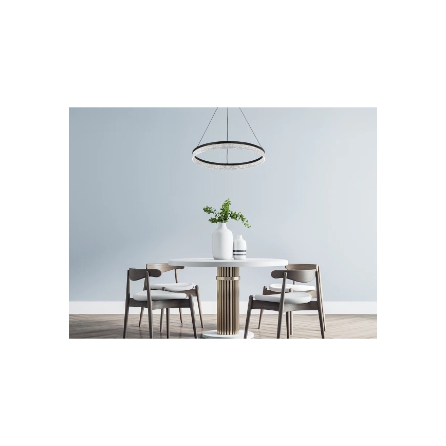 LED Stmívatelný lustr na lanku ALIANZ LED/45W/230V 3000-6000K pr. 60 cm + dálkové ovládání