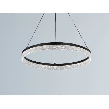 LED Stmívatelný lustr na lanku ALIANZ LED/45W/230V 3000-6000K pr. 60 cm + dálkové ovládání