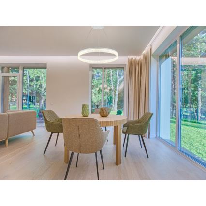 LED Stmívatelný lustr na lanku ALIANZ LED/45W/230V 3000-6000K pr. 60 cm + dálkové ovládání