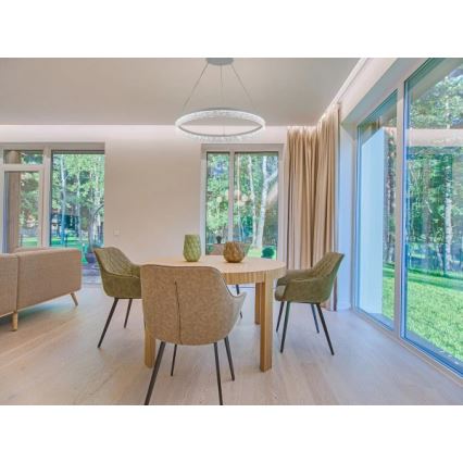 LED Stmívatelný lustr na lanku ALIANZ LED/45W/230V 3000-6000K pr. 60 cm + dálkové ovládání