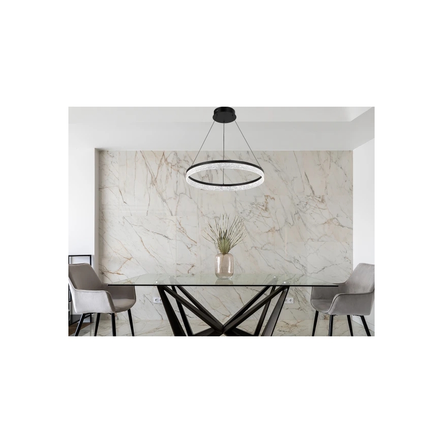 LED Stmívatelný lustr na lanku ALIANZ LED/60W/230V 3000-6000K pr. 80 cm + dálkové ovládání