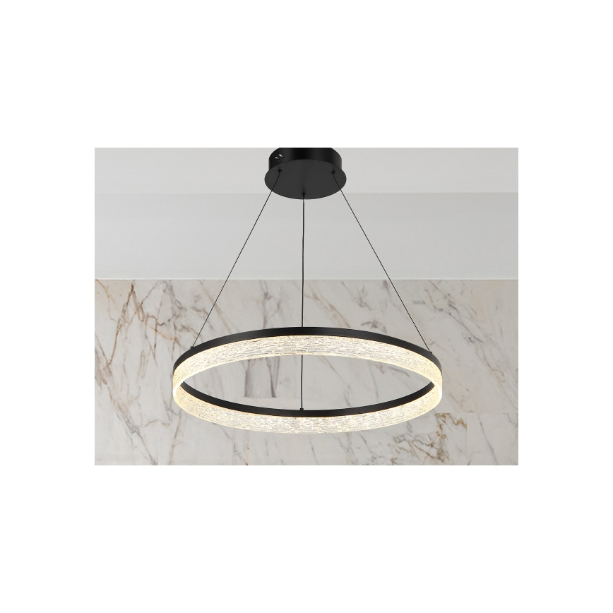 LED Stmívatelný lustr na lanku ALIANZ LED/60W/230V 3000-6000K pr. 80 cm + dálkové ovládání