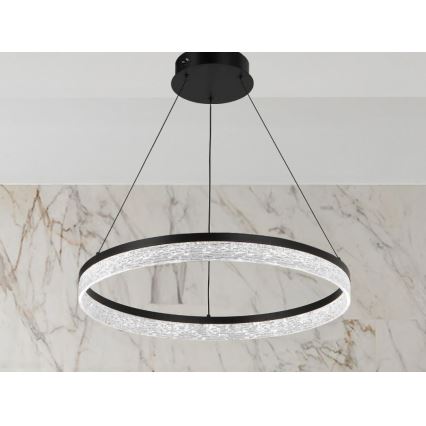 LED Stmívatelný lustr na lanku ALIANZ LED/60W/230V 3000-6000K pr. 80 cm + dálkové ovládání