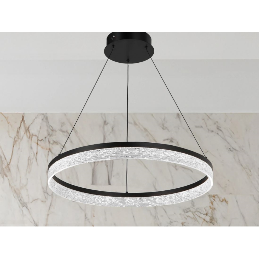 LED Stmívatelný lustr na lanku ALIANZ LED/60W/230V 3000-6000K pr. 80 cm + dálkové ovládání