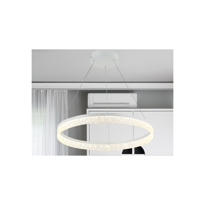 LED Stmívatelný lustr na lanku ALIANZ LED/60W/230V 3000-6000K pr. 80 cm + dálkové ovládání