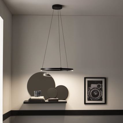 LED Stmívatelný lustr na lanku CASSINI LED/33W/230V 2700-6500K + dálkové ovládání
