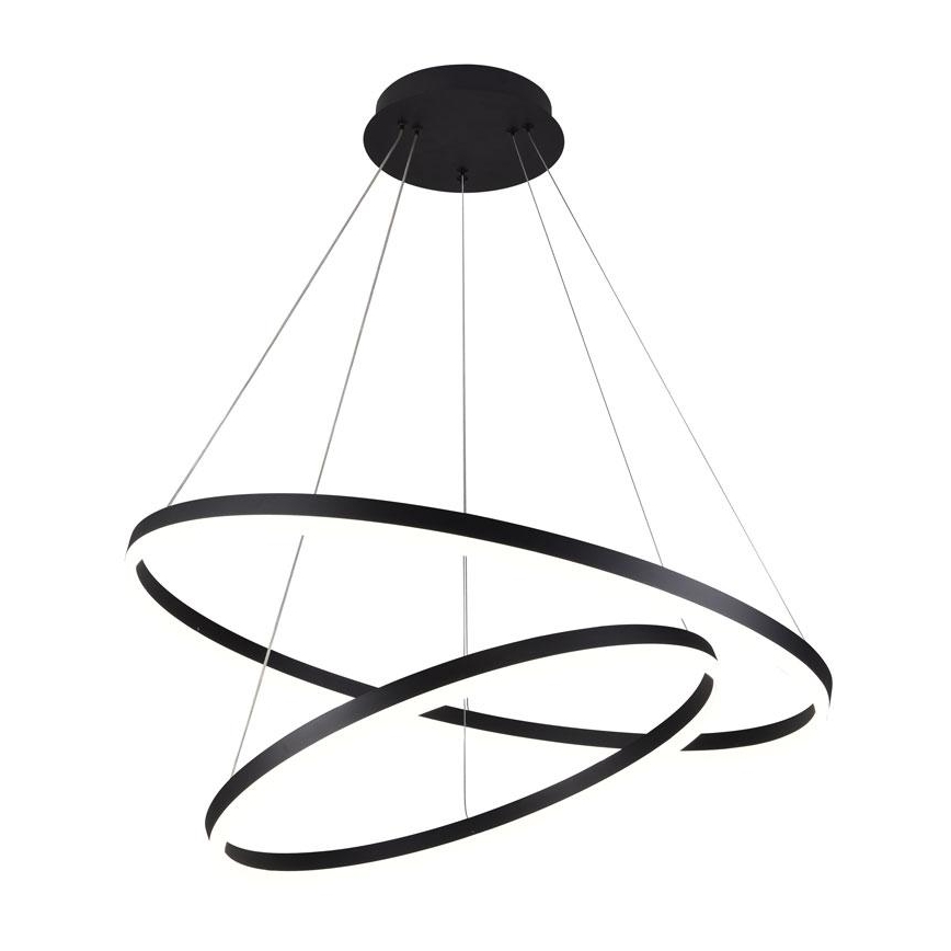 LED Stmívatelný lustr na lanku LED/100W/230V 3000-6500K + dálkové ovládání