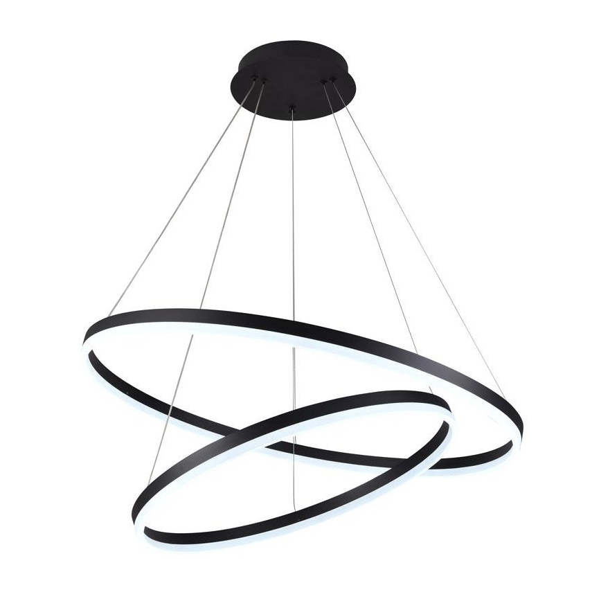 LED Stmívatelný lustr na lanku LED/100W/230V 3000-6500K + dálkové ovládání