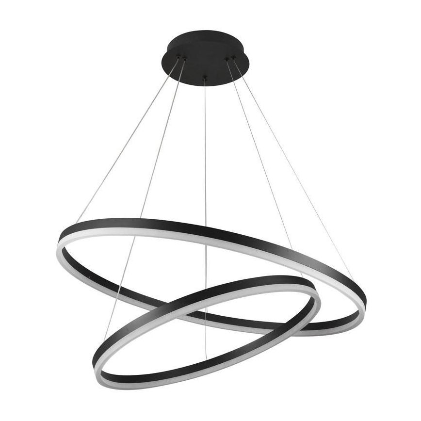 LED Stmívatelný lustr na lanku LED/100W/230V 3000-6500K + dálkové ovládání
