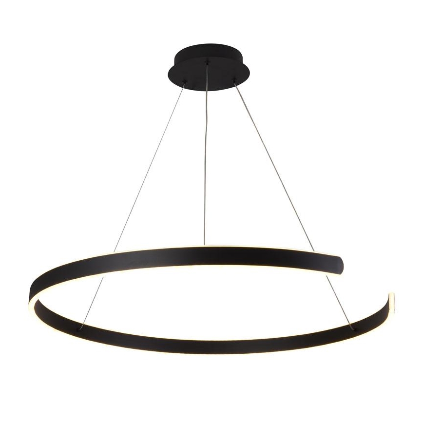 LED Stmívatelný lustr na lanku LED/100W/230V 3000-6500K + dálkové ovládání
