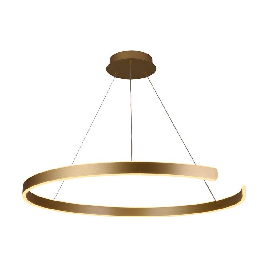 LED Stmívatelný lustr na lanku LED/100W/230V 3000-6500K + dálkové ovládání