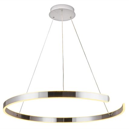 LED Stmívatelný lustr na lanku LED/100W/230V 3000-6500K pr. 80 cm + dálkové ovládání