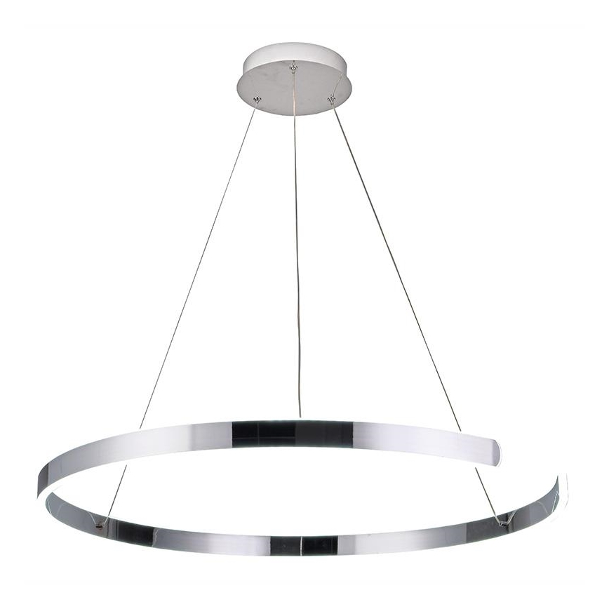LED Stmívatelný lustr na lanku LED/100W/230V 3000-6500K pr. 80 cm + dálkové ovládání