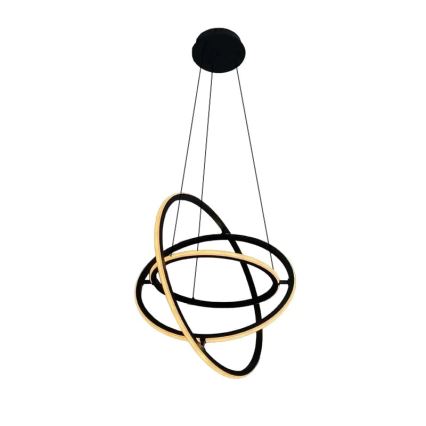 LED Stmívatelný lustr na lanku LED/105W/230V 3000-6500K pr. 60 cm + dálkové ovládání
